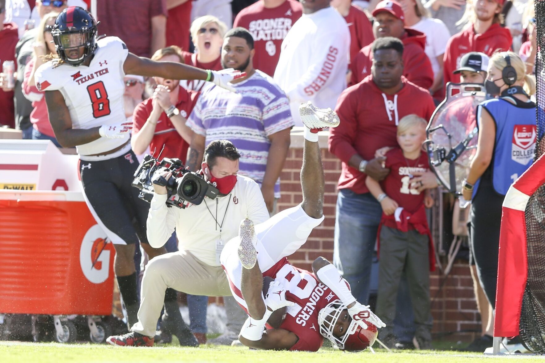 Oklahoma vs Texas Tech